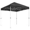 10X10ft EZ Pop Up Canopy Folding Gazebo/Black