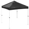 10X10ft EZ Pop Up Canopy Folding Gazebo/Black