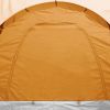 vidaXL Camping Tent 6 Persons Gray and Orange