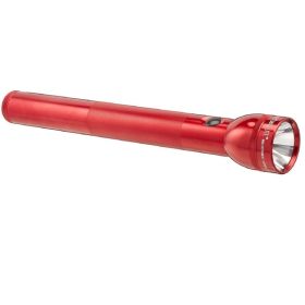 Maglite Heavy-Duty Incandescent 4-Cell D Flashlight Red